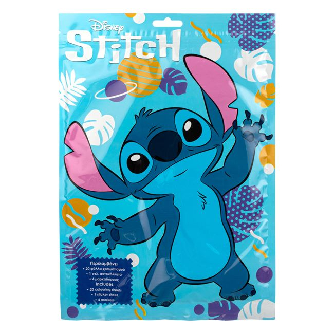 Set de Desen cu Autocolante Lilo & Stitch 20 file [3]