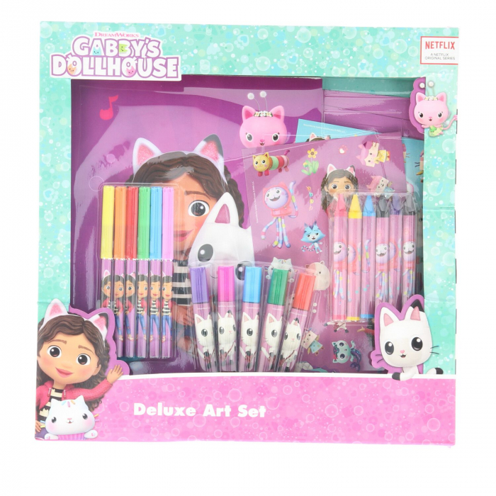 Set de desenat cu 23 piese Gabby's Dollhouse [1]