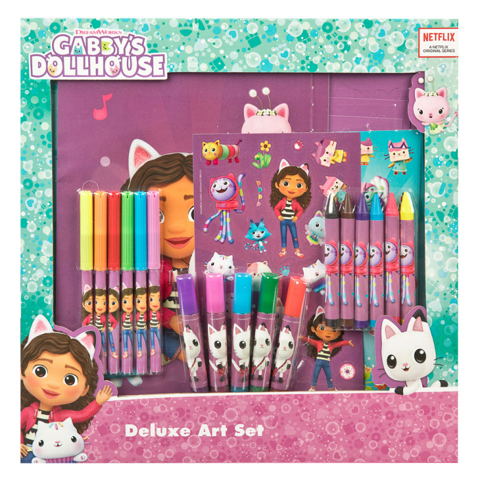 Set de desenat cu 23 piese Gabby's Dollhouse [2]