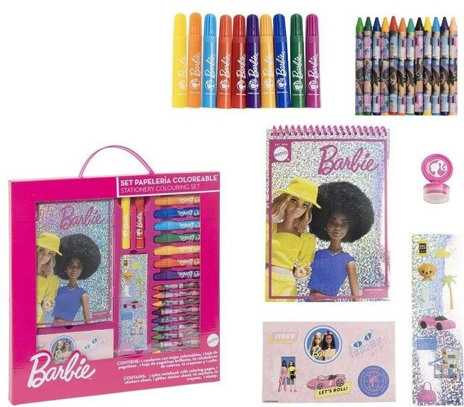 Set de desenat cu 26 piese Barbie [1]