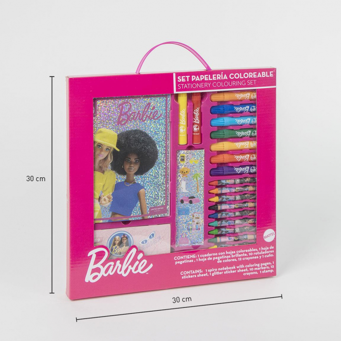 Set de desenat cu 26 piese Barbie [2]