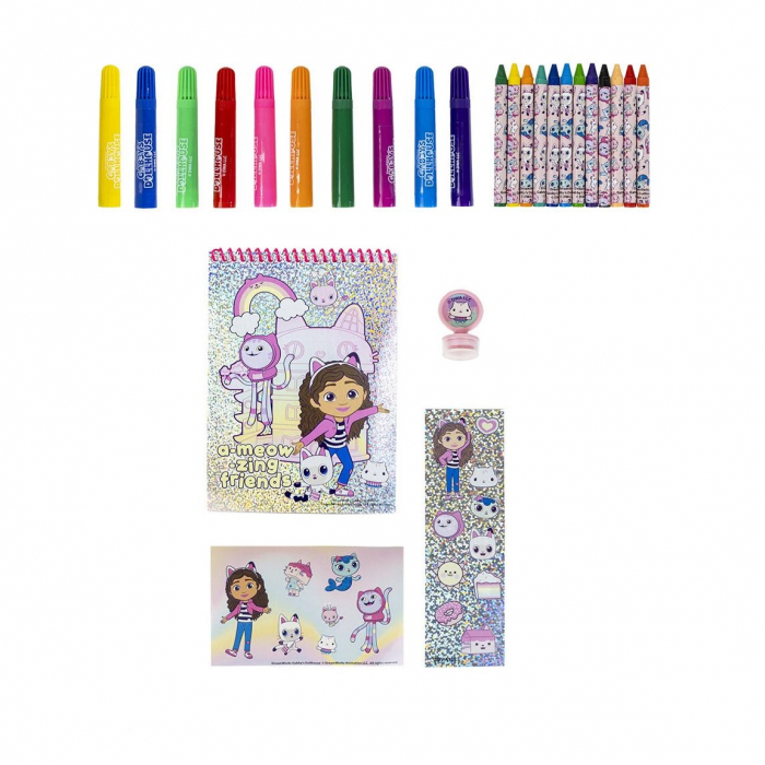Set de desenat cu 26 piese Gabby's Dollhouse [2]