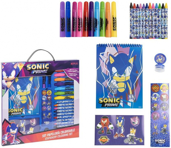 Set de desenat cu 26 piese Sonic [1]