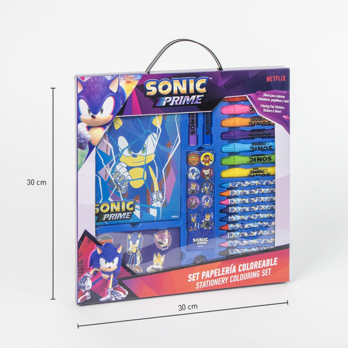 Set de desenat cu 26 piese Sonic [2]