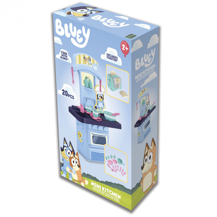 Set de Joaca Bluey Mini Bucatarie si toaster, 17 piese [5]