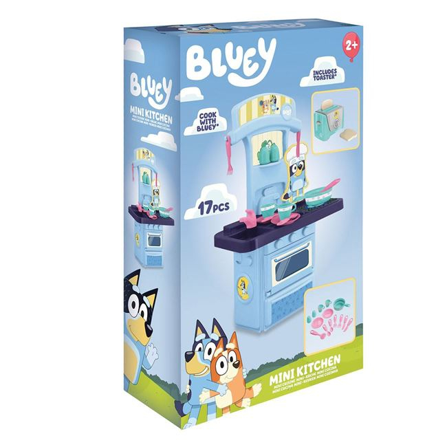 Set de Joaca Bluey Mini Bucatarie si toaster, 17 piese [4]