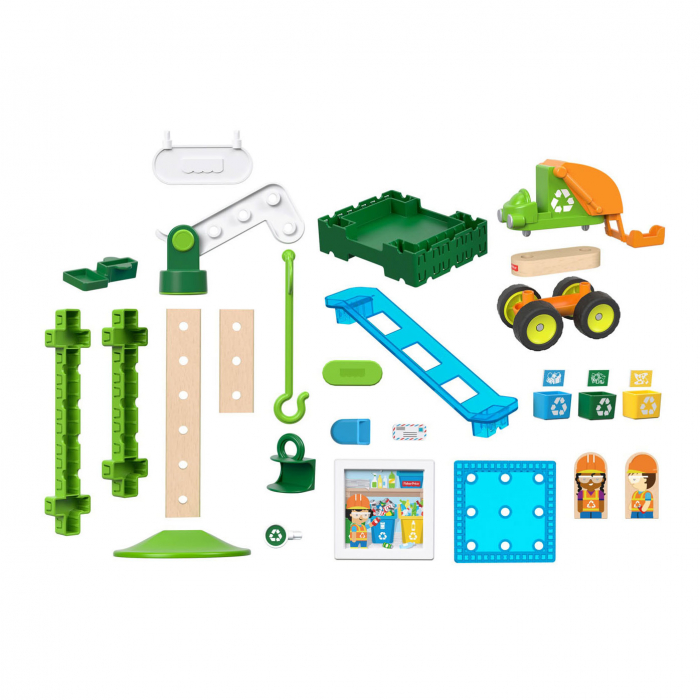 Set de joaca din lemn Fisher Price Wonder Makers ΓÇô Centrul de reciclare [4]