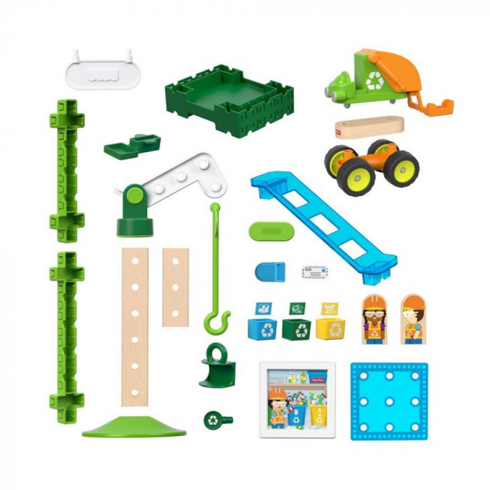 Set de joaca din lemn Fisher Price Wonder Makers ΓÇô Centrul de reciclare [5]