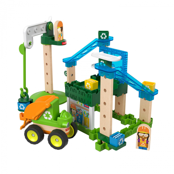 Set de joaca din lemn Fisher Price Wonder Makers ΓÇô Centrul de reciclare [8]