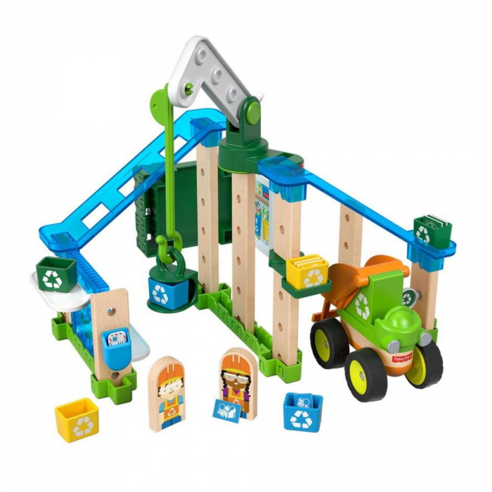 Set de joaca din lemn Fisher Price Wonder Makers ΓÇô Centrul de reciclare [6]