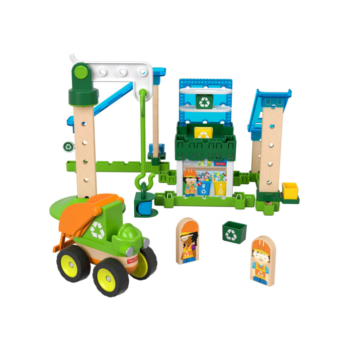 Set de joaca din lemn Fisher Price Wonder Makers ΓÇô Centrul de reciclare [3]