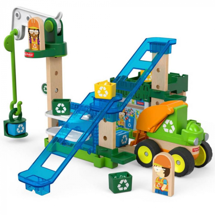 Set de joaca din lemn Fisher Price Wonder Makers ΓÇô Centrul de reciclare [9]
