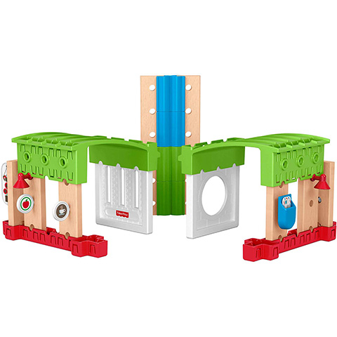 Set de joaca din lemn Fisher Price Wonder Makers 25 piese ΓÇô Kit extindere [3]