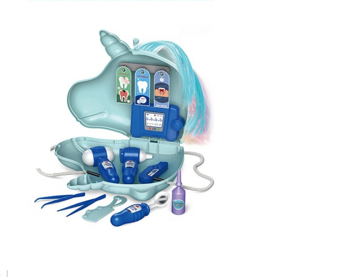 Mini trusa medicala 18 piese, in gentuta Unicorn 24x7.5x21.5 cm [2]