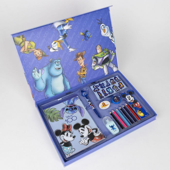 Set de papetarie pentru copii Disney 100, 37,5x25x3 cm [4]