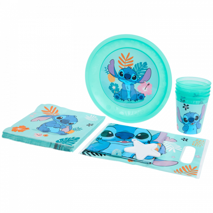 Set de Petrecere din plastic, Lilo & Stitch - 36 buc [7]
