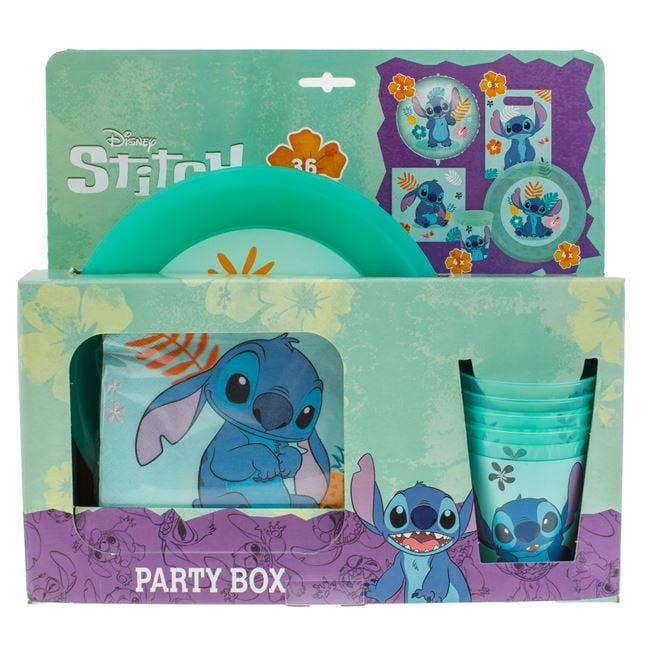 Set de Petrecere din plastic, Lilo & Stitch - 36 buc [2]