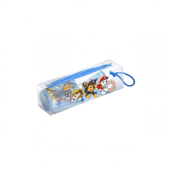 Set ingrijire dentala pentru baieti, pahar, pasta de dinti, periuta si etui, Paw Patrol [2]