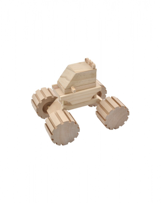 Set DYI Monster Truck, lemn [3]