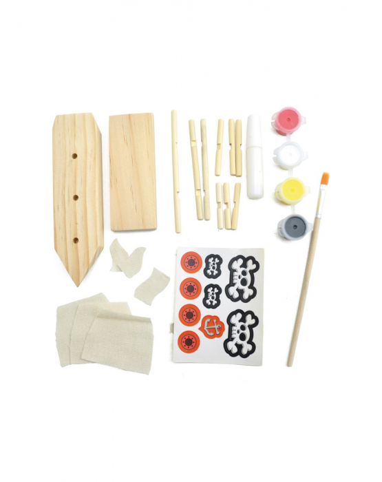 Set DYI Corabia Piratilor, lemn [2]