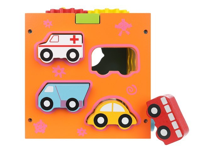 Set Joc Cub Educational Multifunctional 5-in-1,15x15x15 cm [4]