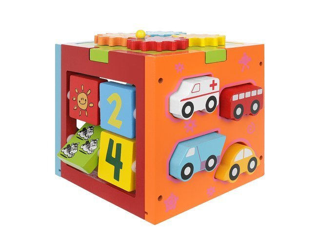 Set Joc Cub Educational Multifunctional 5-in-1,15x15x15 cm [3]
