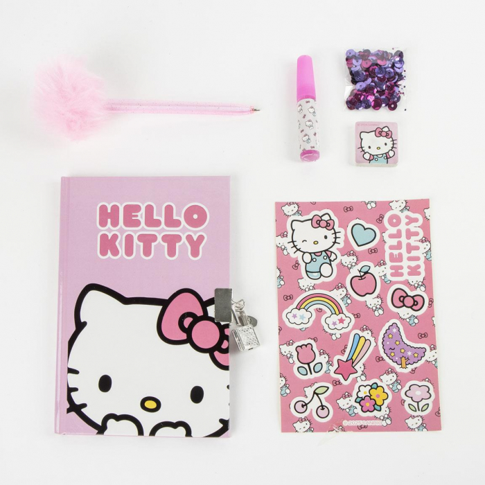 Set Jurnal 6 accesorii Hello Kitty [2]