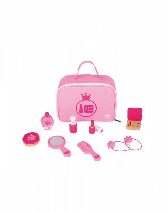 Trusa make-up, roz, 11 piese [3]