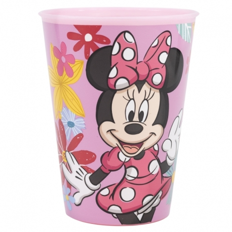 Set mic dejun plastic 3 piese Minnie Mouse, Spring Look [4]