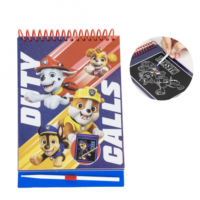 Set papetatie coloreaza,razuieste si descopera Paw Patrol [1]