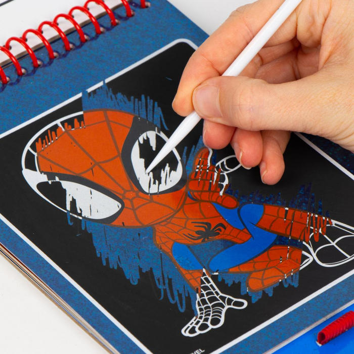 Set papetatie coloreaza,razuieste si descopera Go Spidey [3]