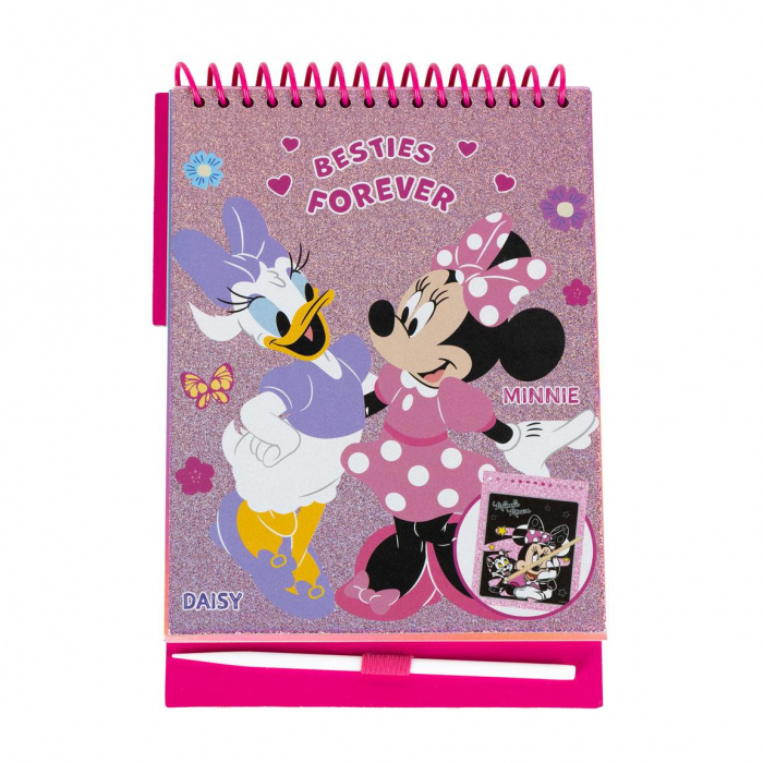 Set papetatie coloreaza,razuieste si descopera Minnie Mouse [1]