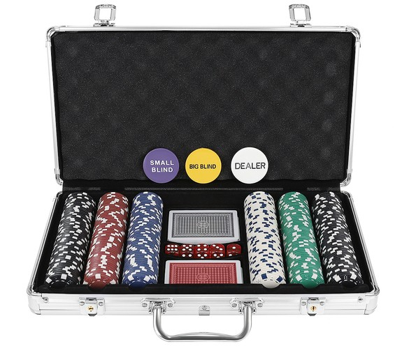 Set Poker Texas 300, jetoane si carti, cutie metalica [5]