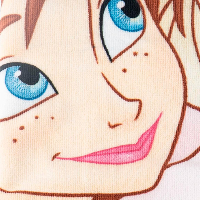 Set prosop poliester cu ochelari inot Frozen Disney,140x70 cm [4]