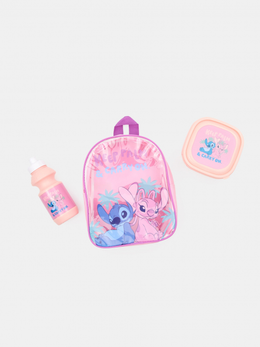 Set rucsac, cutie de pranz ╚Öi sticla Lilo & Stitch [1]