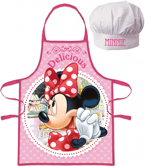 Set sort si boneta de bucatar Minnie Mouse Delicious [1]