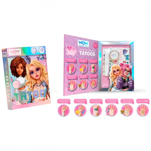 Set tatuaje copii Wow Generation, 15x20x3cm [3]