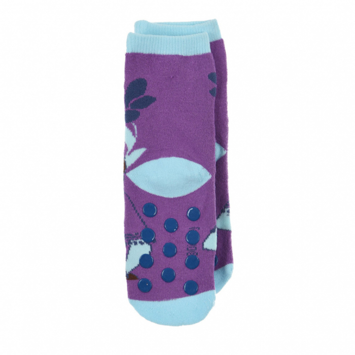 Sosete Frozen Disney antiderapante mov [4]