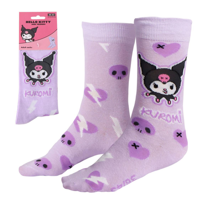 Sosete lungi Hello Kitty Kuromi, 36-43 [1]
