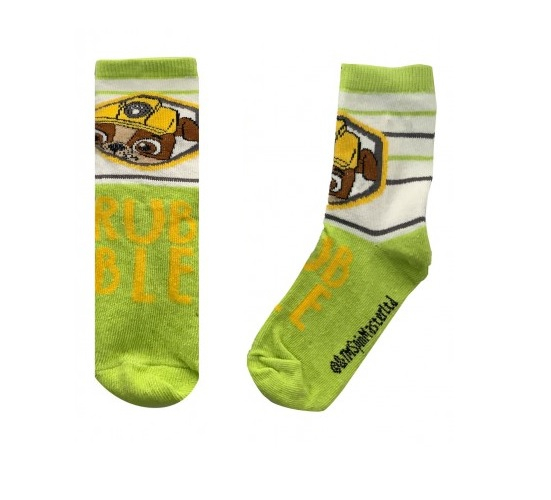 Sosete pentru copii, cu dungi, Paw Patrol Rubble [3]
