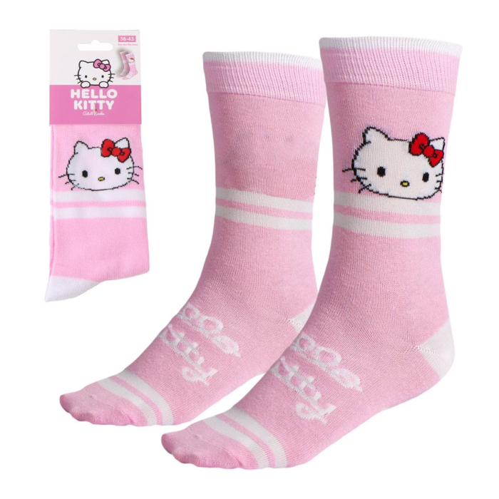 Sosete roz Hello Kitty, 36-43 [1]