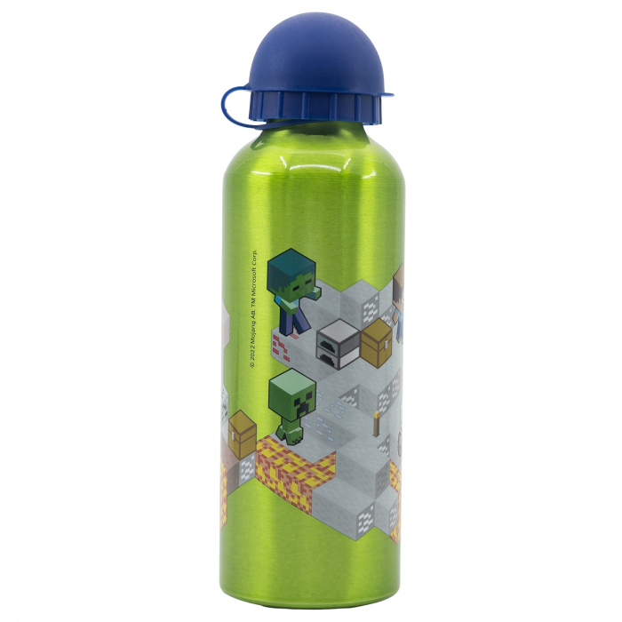 Sticla apa aluminiu Minecraft Isometric 530ml [2]