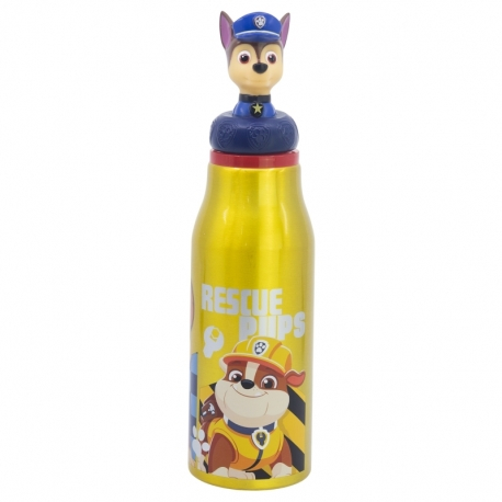 Sticla apa aluminiu, Paw Patrol Boys Rascue Pups figurina, 690 ml [1]
