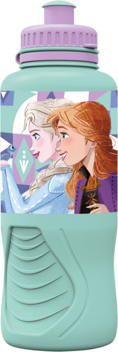 Sticla apa copii Frozen Ice Magic, plastic, 430 ml [1]