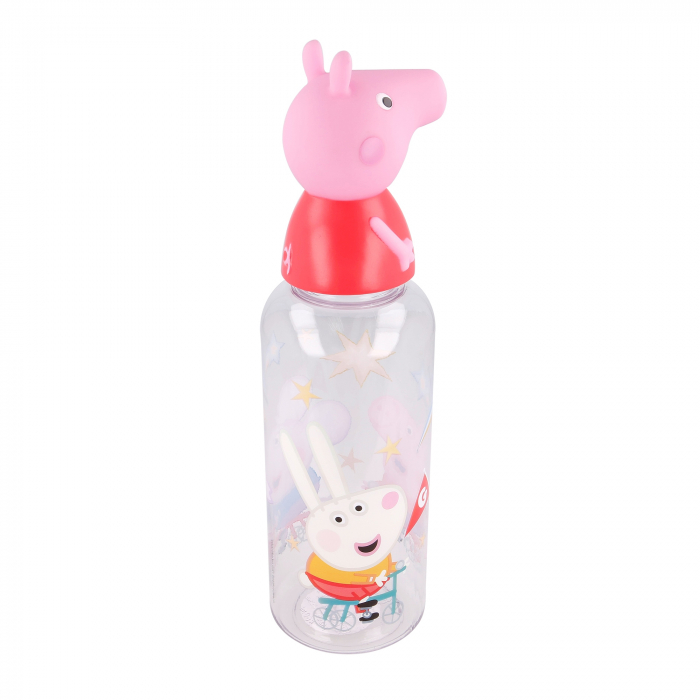 Sticla apa copii Peppa Pig figurina, Plastic, 560 ml [2]