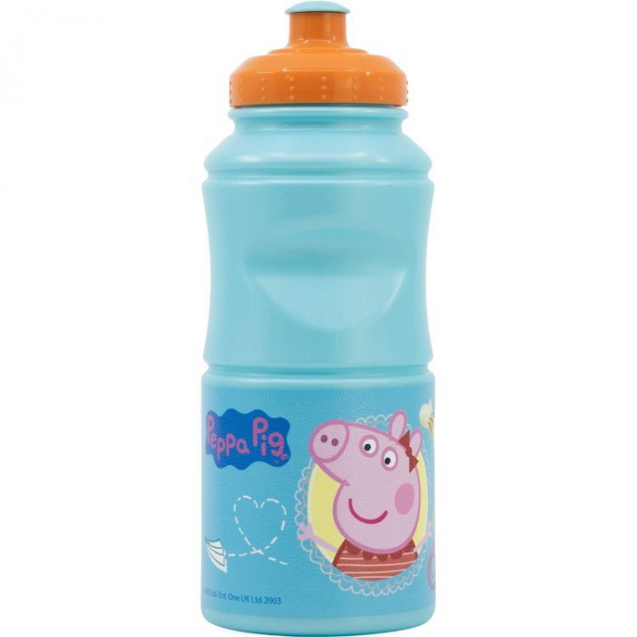Sticla apa copii Peppa Pig, Plastic, 380 ml [4]