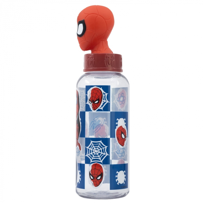 Sticla apa copii Spiderman figurina, Plastic, 560 ml [3]