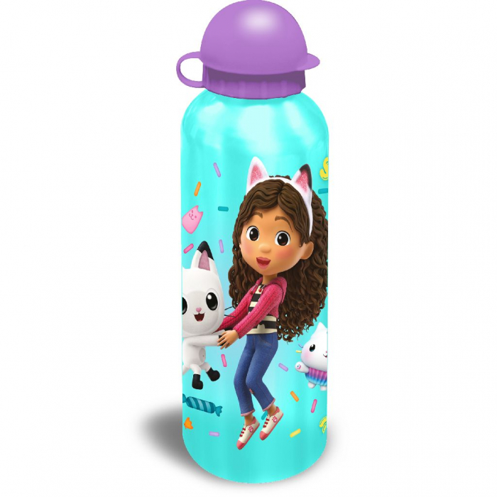 Sticla apa Gabby's Dollhouse aluminiu 500 ml [3]