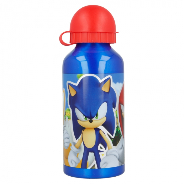 Sticla apa Sonic aluminiu 400 ml, albastru [4]