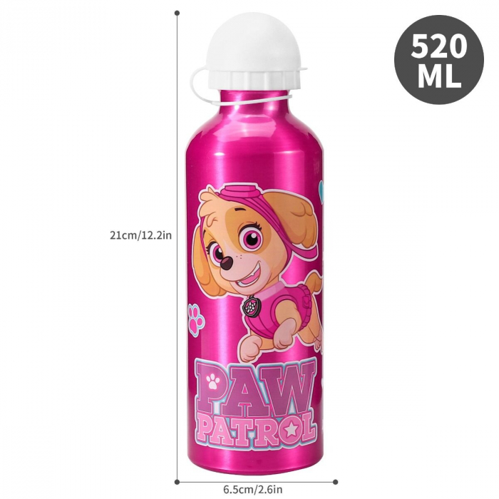 Sticla apa Paw Patrol Skye si Everest aluminiu 520 ml [3]